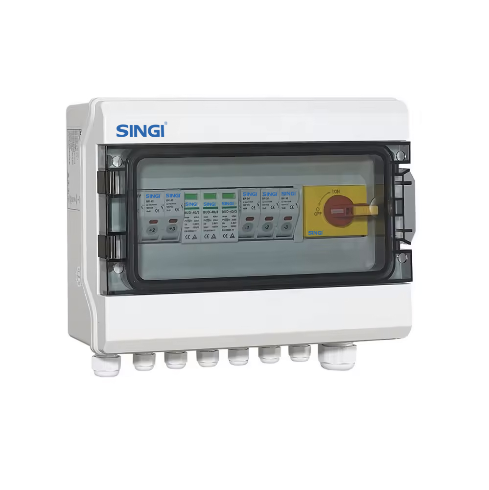1000V DC Integrated Combiner Box for Solar PV