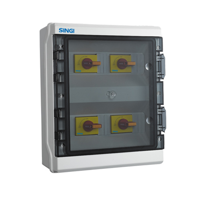 DC ISOLATOR BOX IP65 ENCLOSURE FOUR STRINGS YB1-4