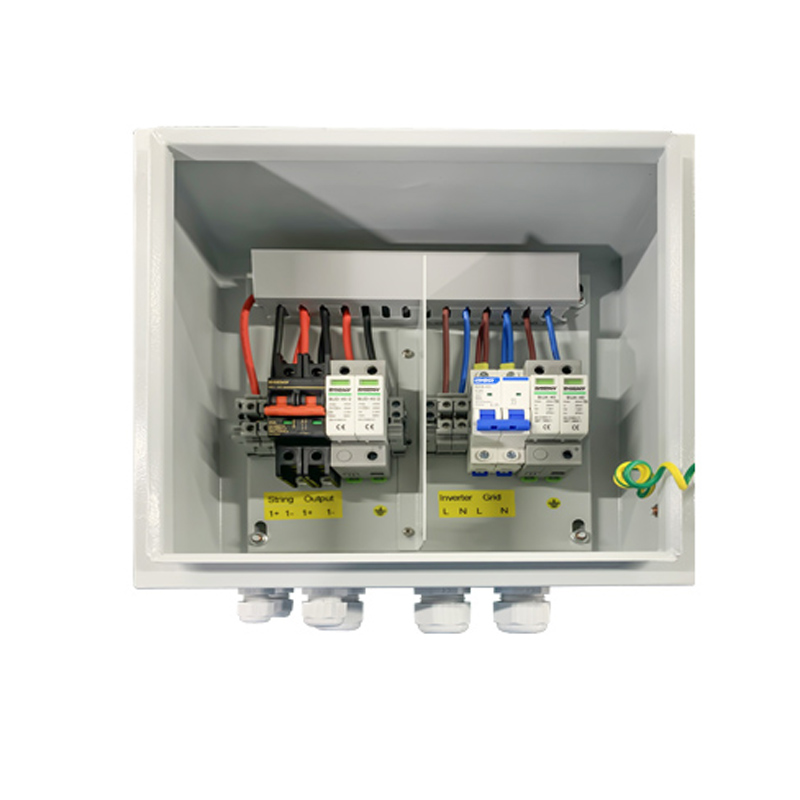 DC+AC COMBINER BOX 600V 1000V 1 IN 1 OUT YB4-1/1