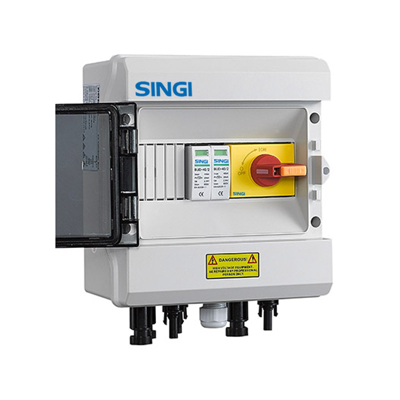 600V DC COMBINER BOX 1 IN 1 OUT WITH MC4 YB2-1-1M