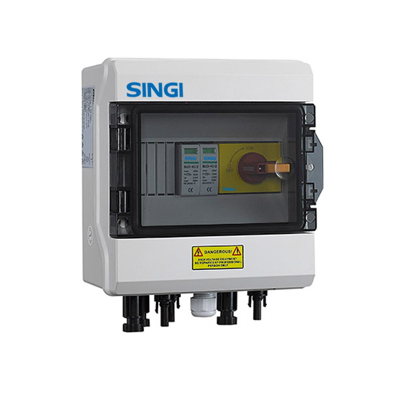 600V DC COMBINER BOX 1 IN 1 OUT WITH MC4 YB2-1-1M