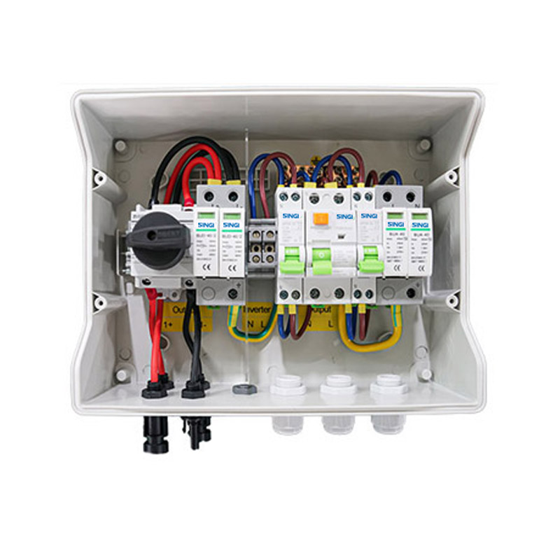 DC+AC COMBINER BOX 600V 1000V 1 IN 1 OUT YB4-1-1(DC+AC)